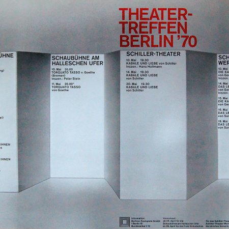 Theatertreffen Berlin 1970