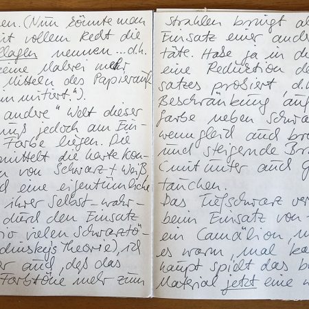 Zweites Künstlerisches Tagebuch
