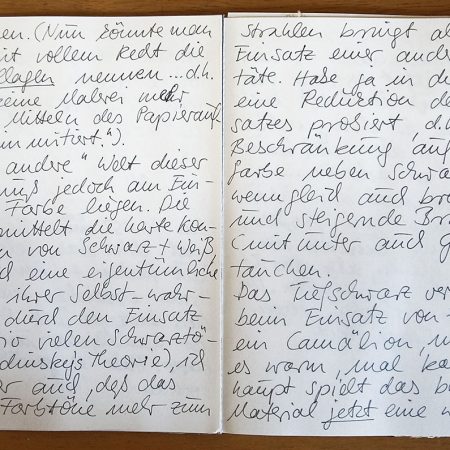 Zweites Künstlerisches Tagebuch